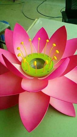 壮族荷花手板