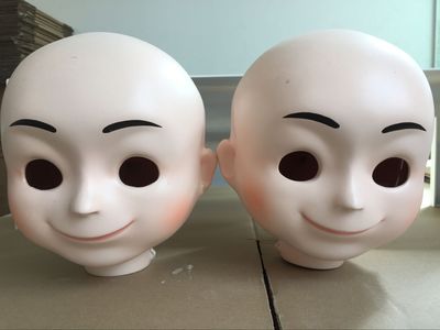 玩偶头手板